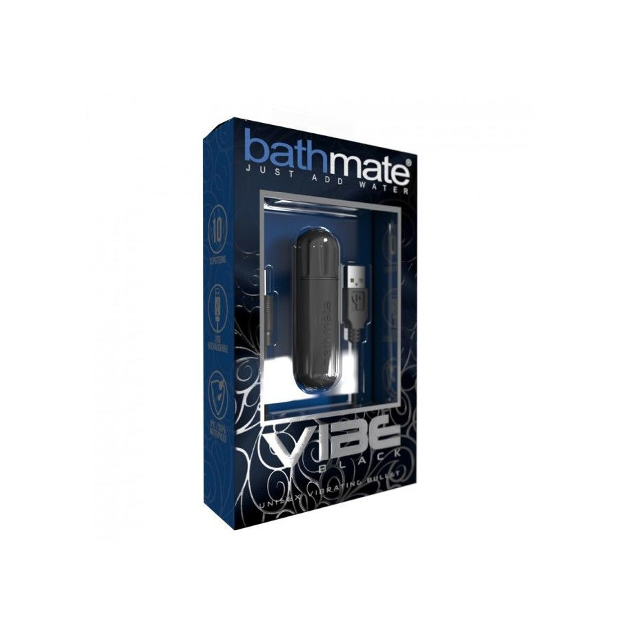BATHMATE - BALLE VIBRANTE VIBE NOIRE BATHMATE - BALLE VIBRANTE VIBE NOIRE