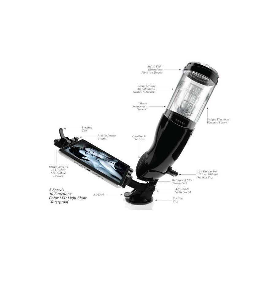 EXTREME TOYZ - MASTURBATEUR MLE USB PDX MEGA BATOR ANO NOIR EXTREME TOYZ - MASTURBATEUR MLE USB PDX MEGA BATOR ANO NOIR