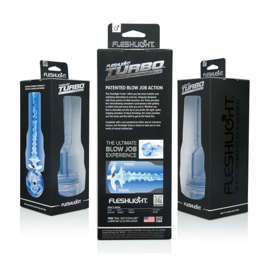 FLESHLIGHT - TURBO BLEU GLACE