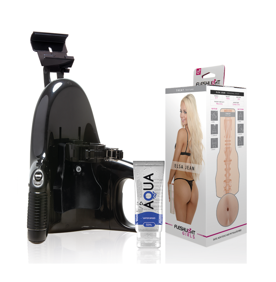 FLESHLIGHT - ELSA JEAN VAGINA TASTY + LANCEMENT UNIVERSEL + LUBRIFIANT QUALITÉ AQUA 50 ML FLESHLIGHT - ELSA JEAN VAGINA TASTY + LANCEMENT UNIVERSEL + LUBRIFIANT QUALITÉ AQUA 50 ML