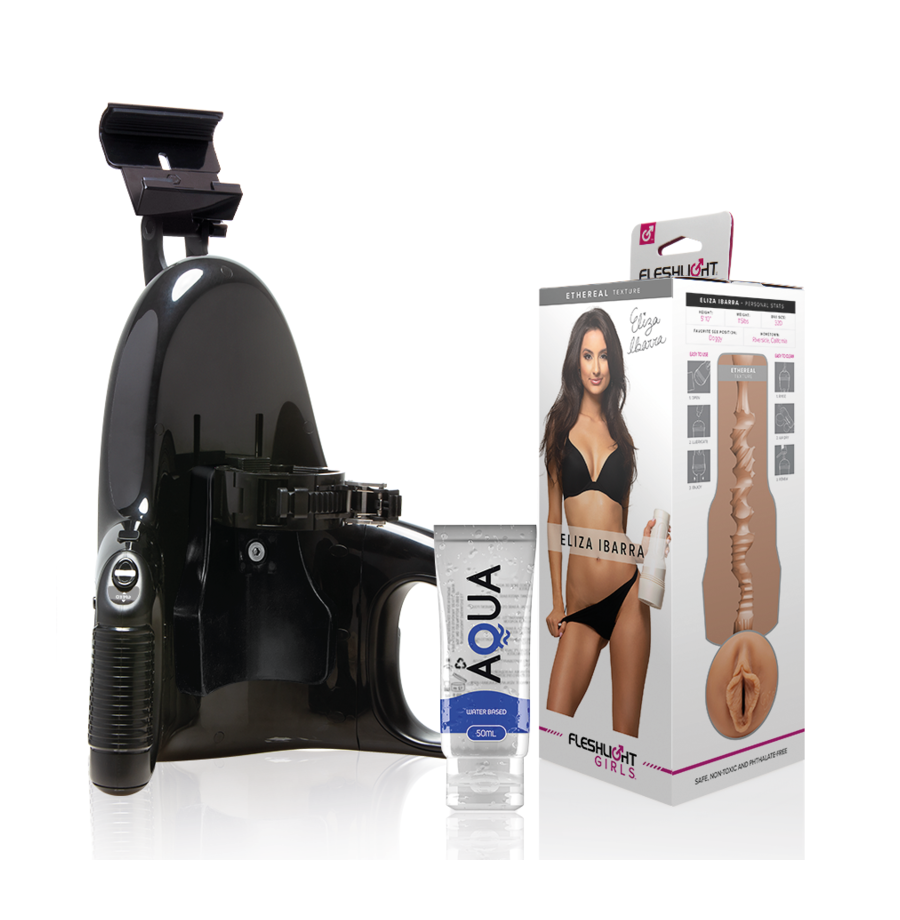 FLESHLIGHT - ELIZA IBARRA VAGIN + LANCEMENT UNIVERSEL + LUBRIFIANT DE QUALITÉ AQUA 50 ML FLESHLIGHT - ELIZA IBARRA VAGIN + LANCEMENT UNIVERSEL + LUBRIFIANT DE QUALITÉ AQUA 50 ML