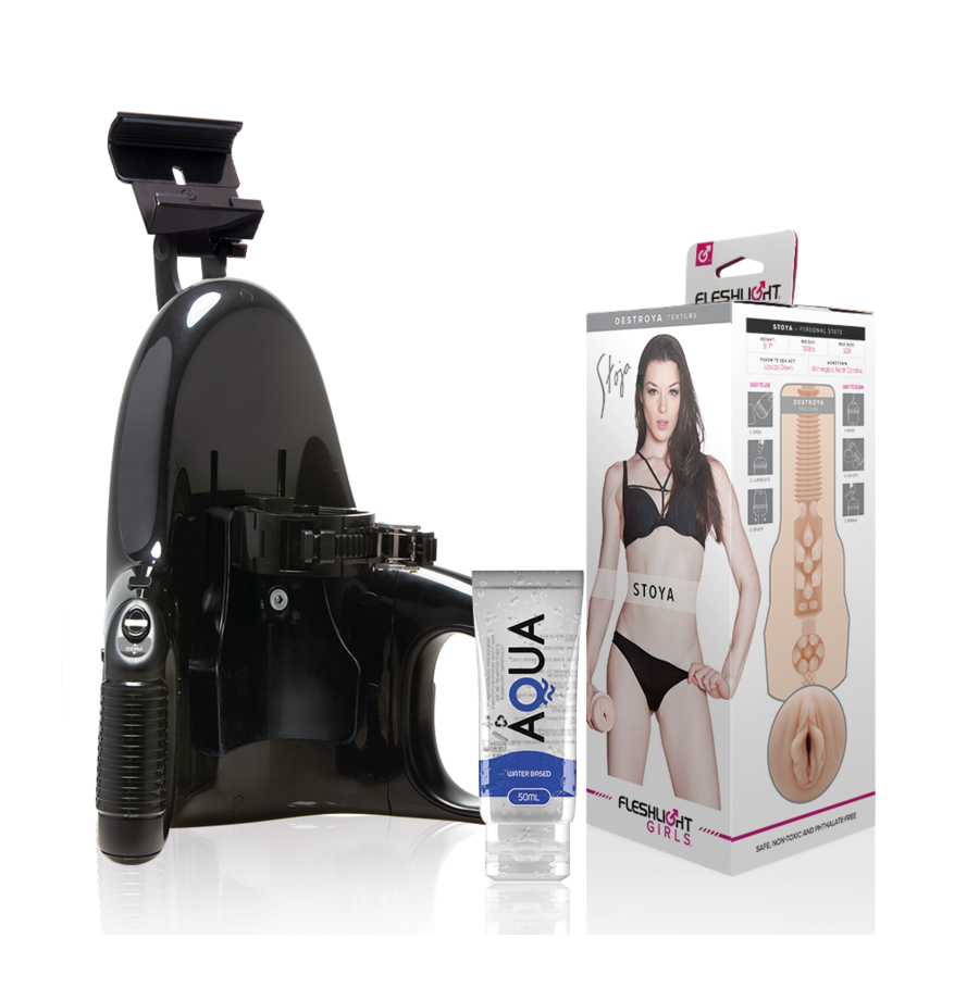 FLESHLIGHT - VAGINA STOYA DESTROYA + LANCEMENT UNIVERSEL + LUBRIFIANT DE QUALITÉ AQUA 50 ML FLESHLIGHT - VAGINA STOYA DESTROYA + LANCEMENT UNIVERSEL + LUBRIFIANT DE QUALITÉ AQUA 50 ML