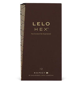 LELO - PRÃ‰SERVATIFS HEX RESPECT XL PAQUET DE 12