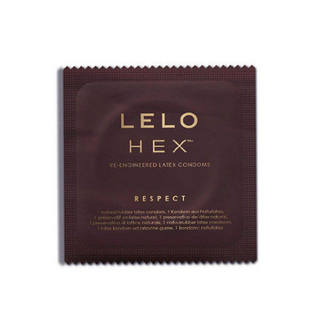 LELO - PRESERVATIFS HEX RESPECT XL PAQUET DE 12