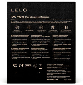LELO - MASSEUR POUR COUPLES LELO - IDA WAVE NOIR LELO - MASSEUR POUR COUPLES LELO - IDA WAVE NOIR