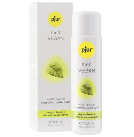 PJUR - MED LUBRIFIANT  BASE EAU VEGAN GLIDE 100 ML