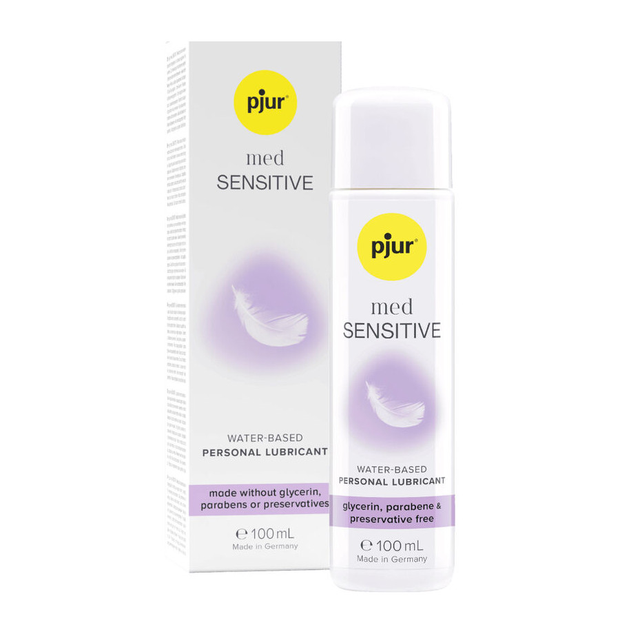 PJUR - MED LUBRIFIANT BASE D'EAU SENSITIVE GLIDE 100 ML PJUR - MED LUBRIFIANT BASE D'EAU SENSITIVE GLIDE 100 ML