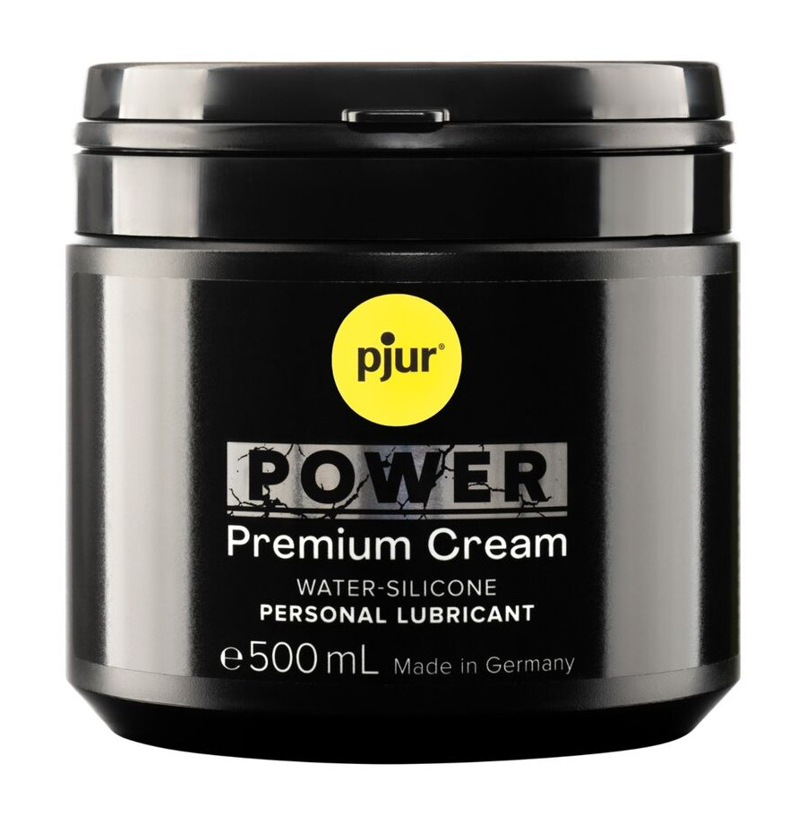 PJUR - LUBRIFIANT PERSONNEL POWER PREMIUM CRÃˆME 500 ML