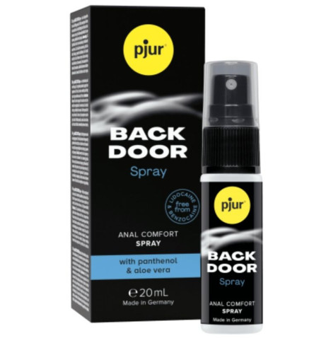 PJUR - BACK DOOR ENSEMBLE DE LUBRIFIANT ANAL ET SPRAY