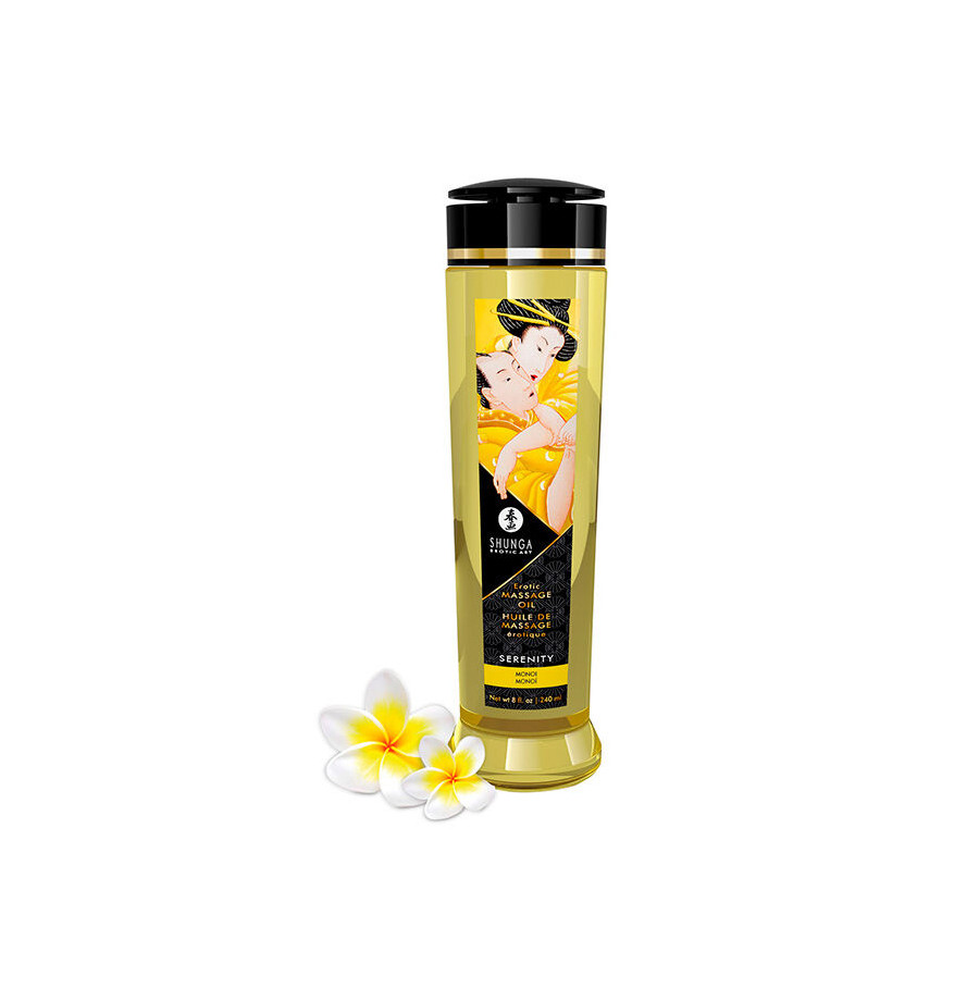 SHUNGA - HUILE DE MASSAGE ÉROTIQUE SÉRÉNITÉ 240 ML SHUNGA - HUILE DE MASSAGE ÉROTIQUE SÉRÉNITÉ 240 ML