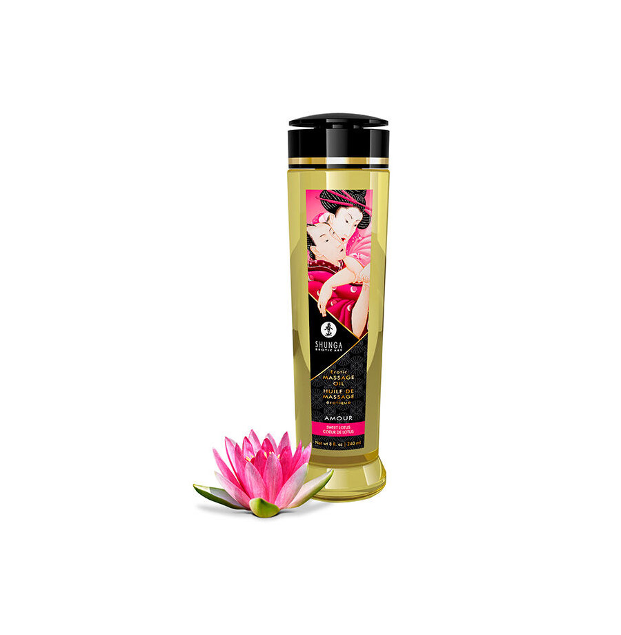 SHUNGA - HUILE DE MASSAGE DAMOUR ÉROTIQUE 240 ML SHUNGA - HUILE DE MASSAGE DAMOUR ÉROTIQUE 240 ML