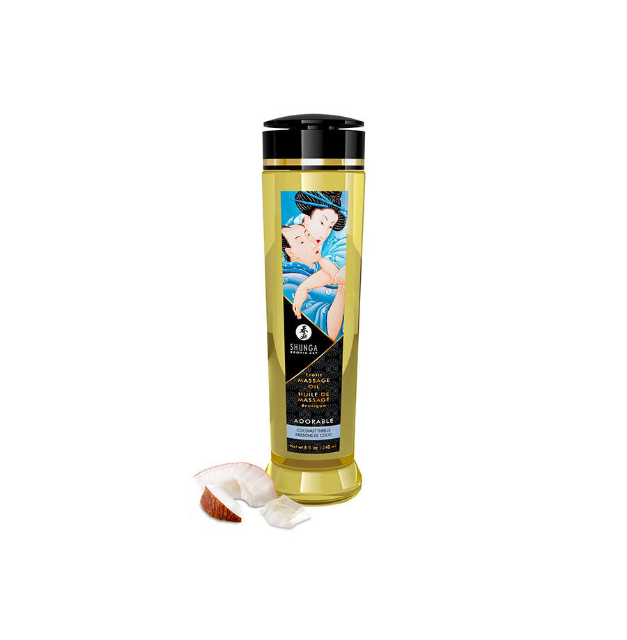 SHUNGA - ADORABLE HUILE DE MASSAGE ÉROTIQUE 240 ML SHUNGA - ADORABLE HUILE DE MASSAGE ÉROTIQUE 240 ML