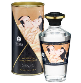 SHUNGA - HUILE DE MASSAGE EFFET CHALEUR SAVEUR VANILLE FÃ‰TICHE 100 ML