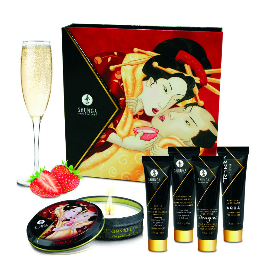 SHUNGA - KIT SECRET GEISHA FRAISES ET CAVA SHUNGA - KIT SECRET GEISHA FRAISES ET CAVA