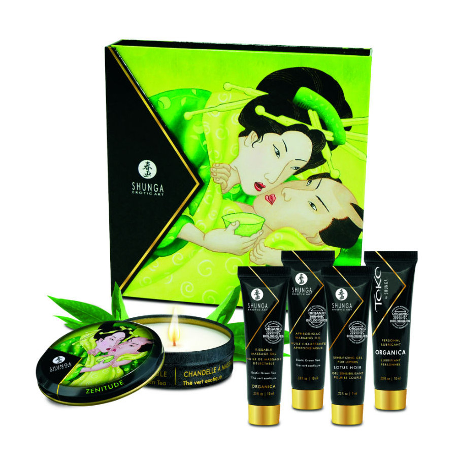SHUNGA - KIT THÉ VERT BIO SECRET GEISHA SHUNGA - KIT THÉ VERT BIO SECRET GEISHA