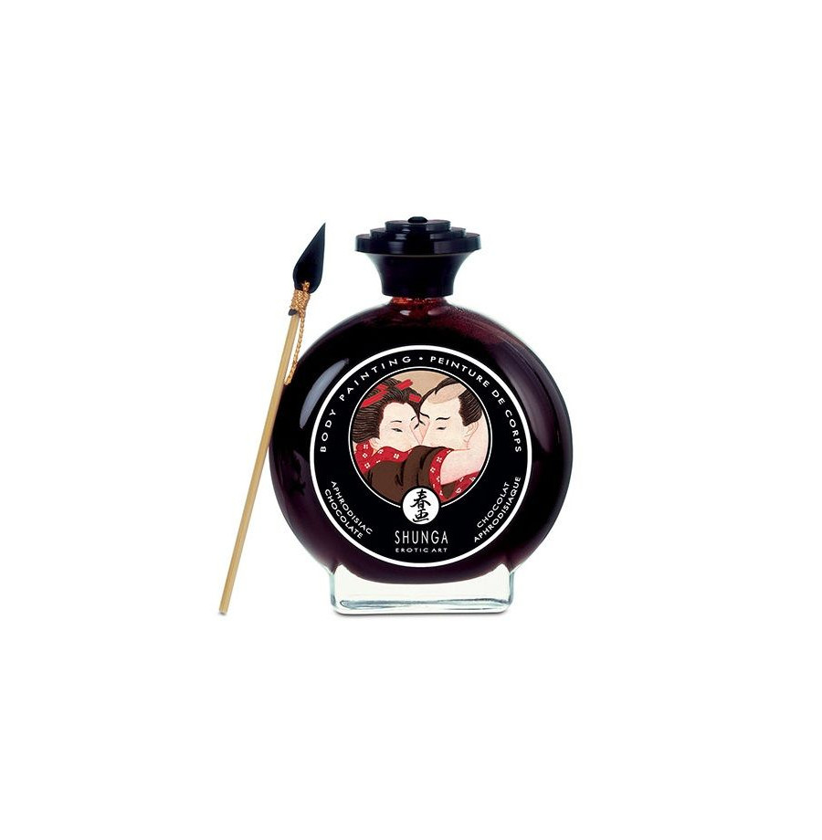 SHUNGA - PEINTURE CORPORELLE AU CHOCOLAT SHUNGA - PEINTURE CORPORELLE AU CHOCOLAT