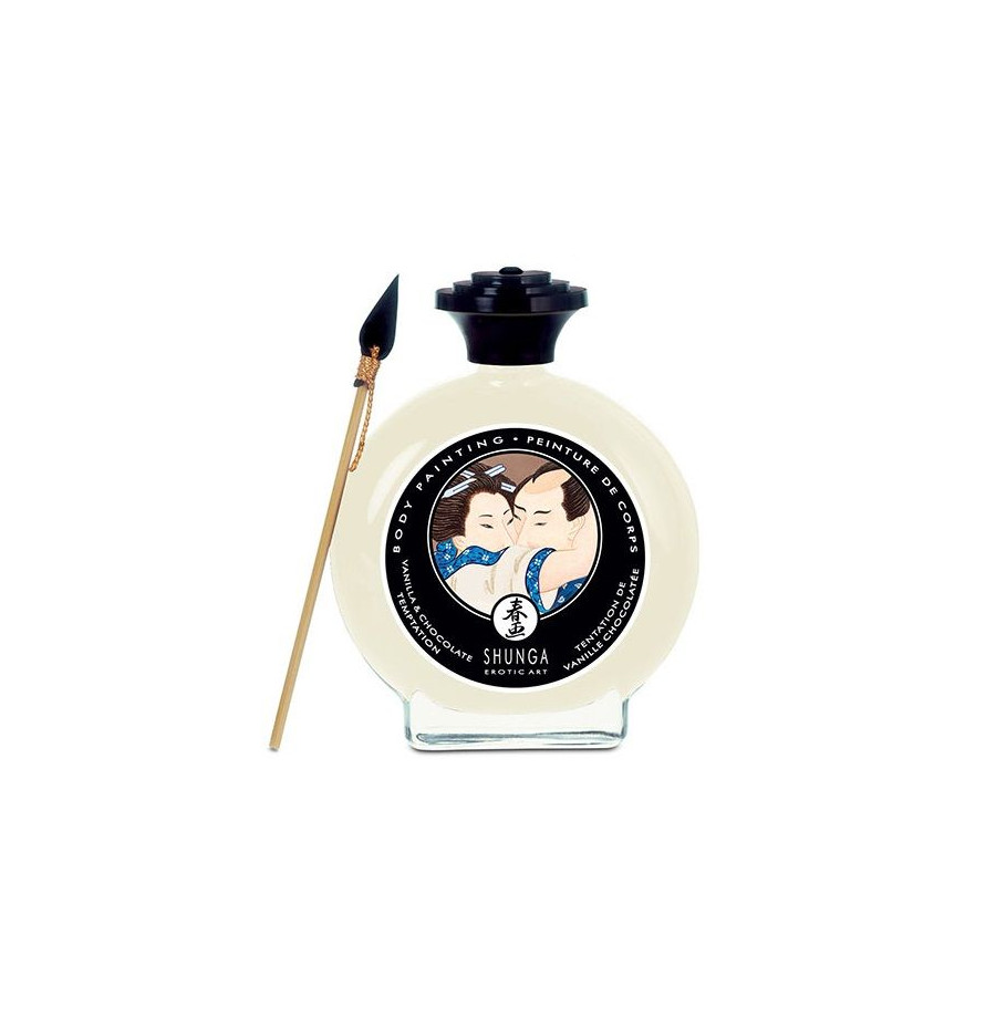 SHUNGA - PEINTURE CORPORELLE VANILLE ET CHOCOLAT SHUNGA - PEINTURE CORPORELLE VANILLE ET CHOCOLAT