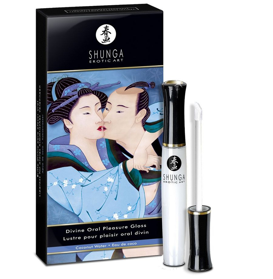 SHUNGA - BRILLANT À LÈVRES DIVINE EAU DE COCO SHUNGA - BRILLANT À LÈVRES DIVINE EAU DE COCO