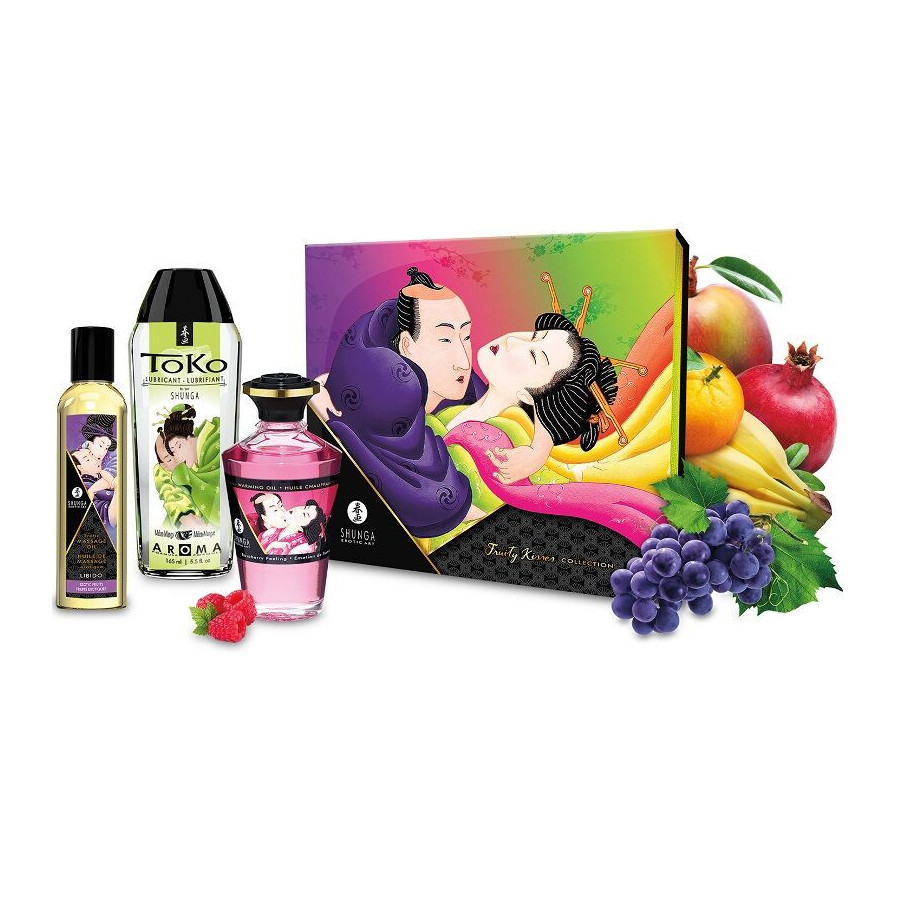 SHUNGA - KIT COLLECTION BAISERS FRUITES SHUNGA - KIT COLLECTION BAISERS FRUITES
