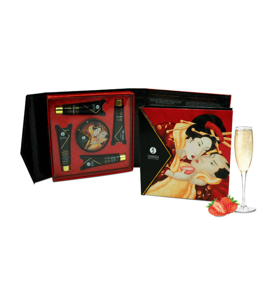 SHUNGA - KIT SECRET GEISHA FRAISES ET CAVA SHUNGA - KIT SECRET GEISHA FRAISES ET CAVA