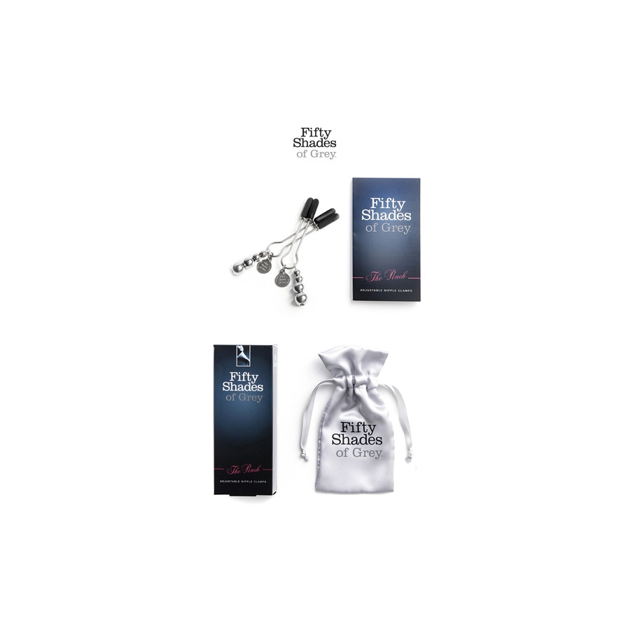 Bijoux de seins réglables - Fifty Shades Of Grey