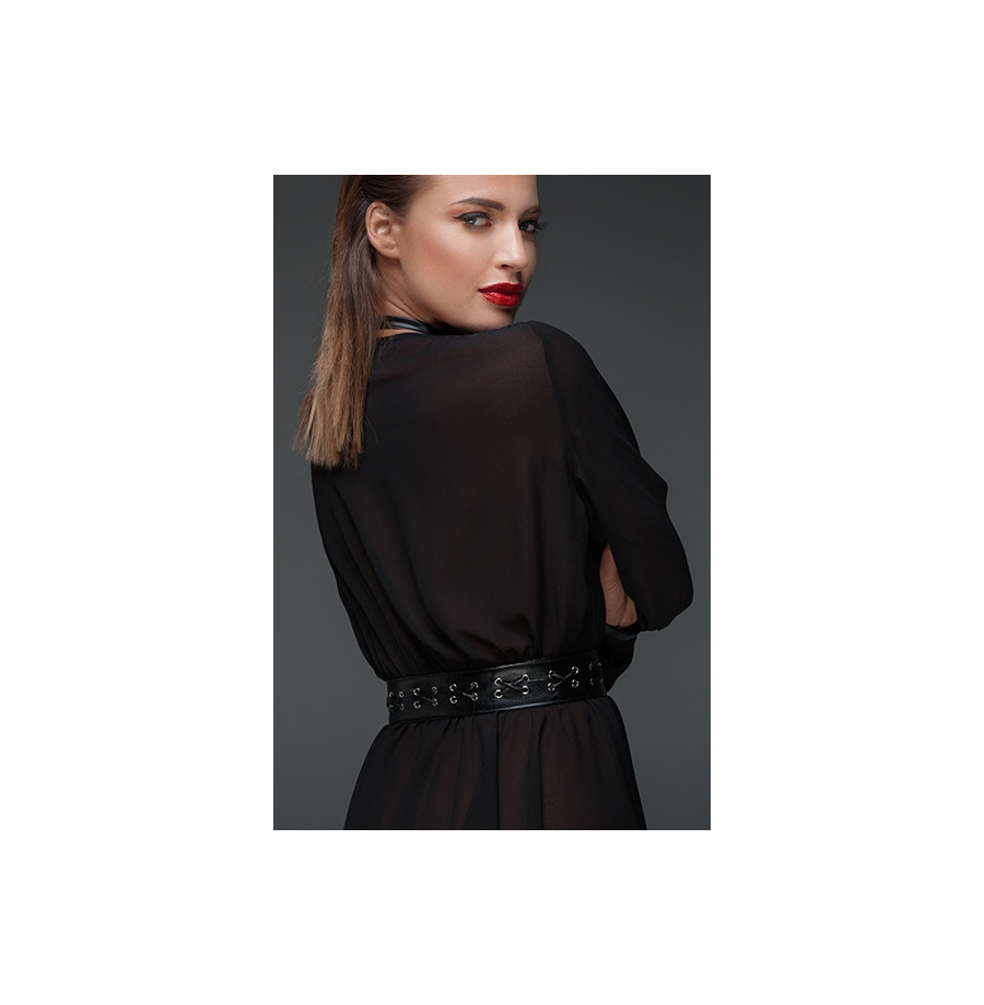 Minirobe choker en mousseline F150