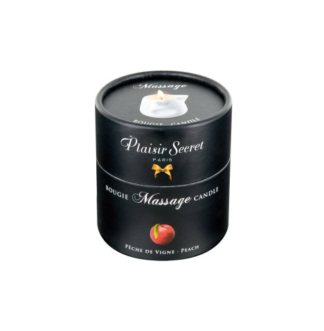 Bougie de massage - Pêche