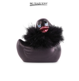 Mini canard vibrant Duckie Paris - noir