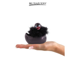 Mini canard vibrant Duckie Paris - noir