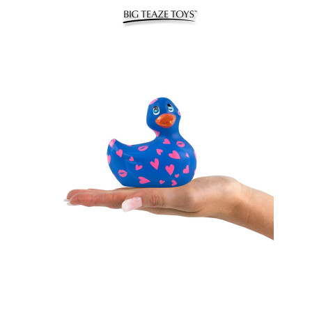 Mini canard vibrant Romance bleu et rose