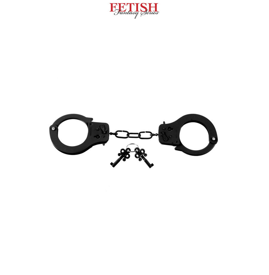Menottes métal Designer Cuffs - noir 