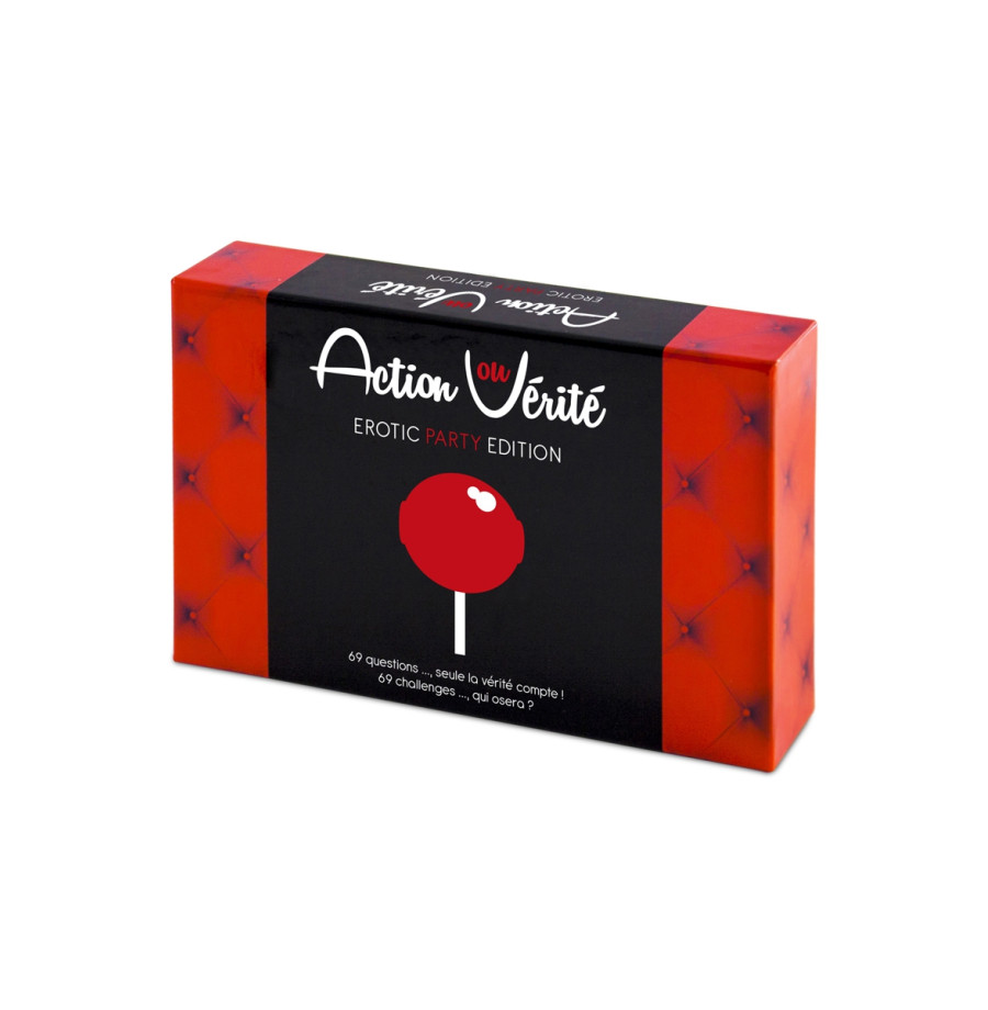 Jeu coquin Action ou Vérité Erotic Party Edition