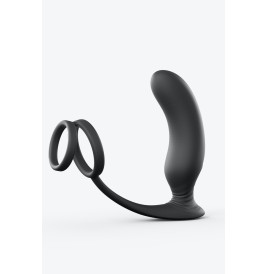 Stimulateur de prostate + cockring Double game