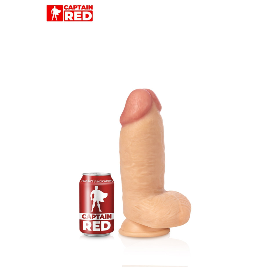 Gode XXL Colossus 26 x 7,5 cm - Captain Red