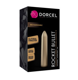 Mini vibro Rocket Bullet doré - Dorcel