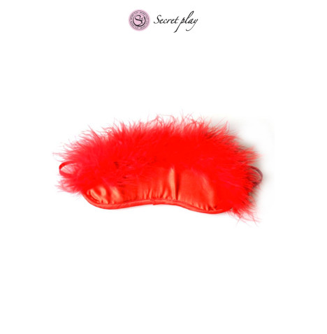 Bandeau rouge marabou - Secret Play