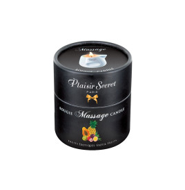 Bougie de massage gourmande fruits exotiques