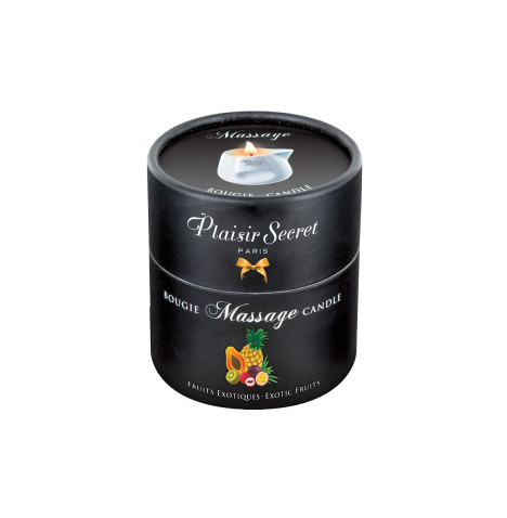 Bougie de massage gourmande fruits exotiques