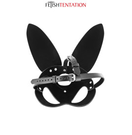 Masque bunny simili cuir réglable - Fetish Tentation