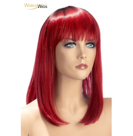 Perruque Elvira rouge - World Wigs