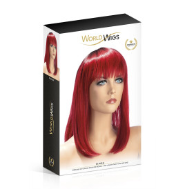 Perruque Elvira rouge - World Wigs