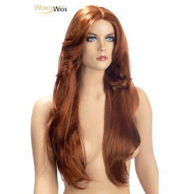 Perruque Rihana rousse - World Wigs