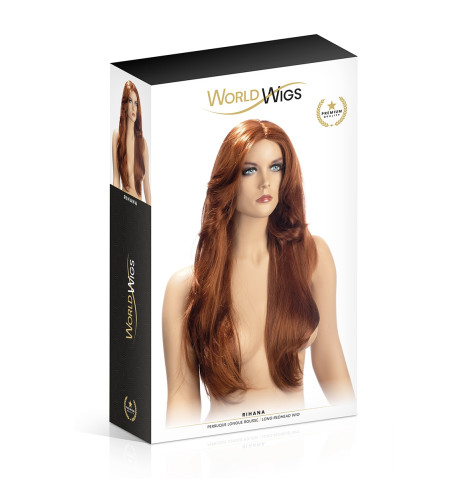 Perruque Rihana rousse - World Wigs