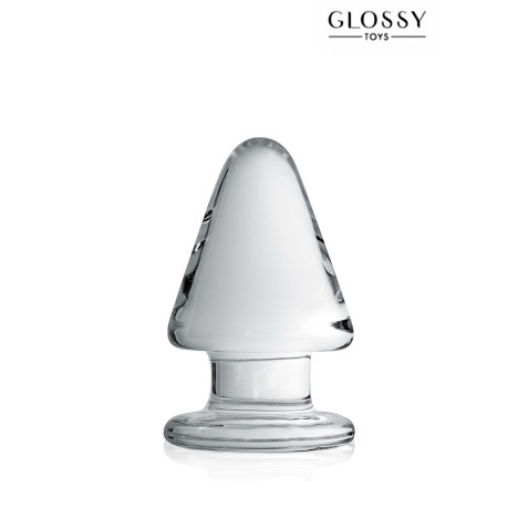 Plug anal verre Glossy Toys n° 23 Clear