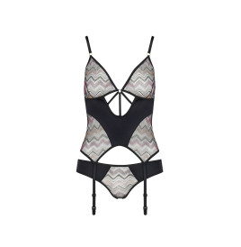 Guêpière et culotte Lagerta - Casmir