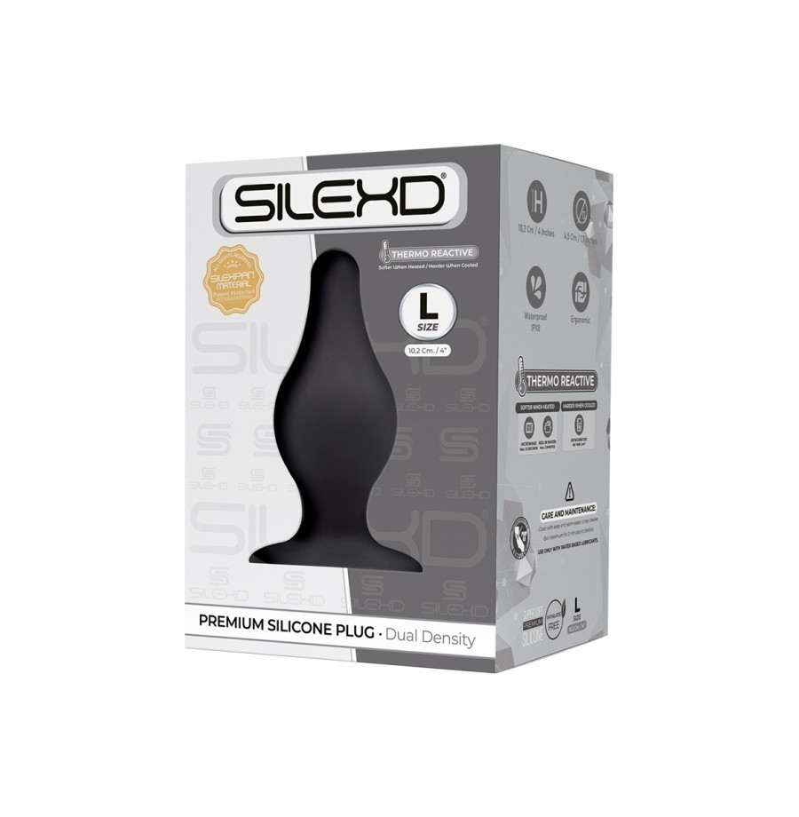 Plug anal double densité modèle 2 Large - SilexD Plug anal double densité modèle 2 Large - SilexD