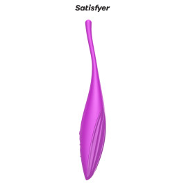Stimulateur connecté Twirling Joy fuchsia - Satisfyer Stimulateur connecté Twirling Joy fuchsia - Satisfyer