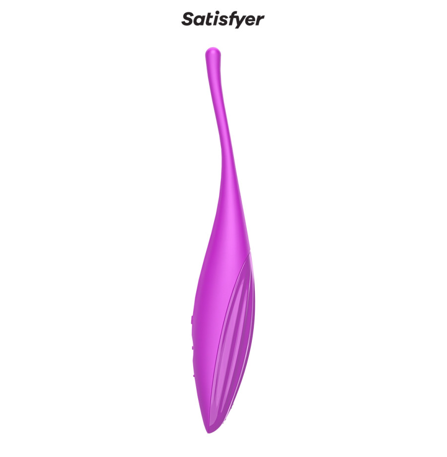 Stimulateur connecté Twirling Joy fuchsia - Satisfyer Stimulateur connecté Twirling Joy fuchsia - Satisfyer