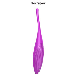 Stimulateur connecté Twirling Joy fuchsia - Satisfyer Stimulateur connecté Twirling Joy fuchsia - Satisfyer
