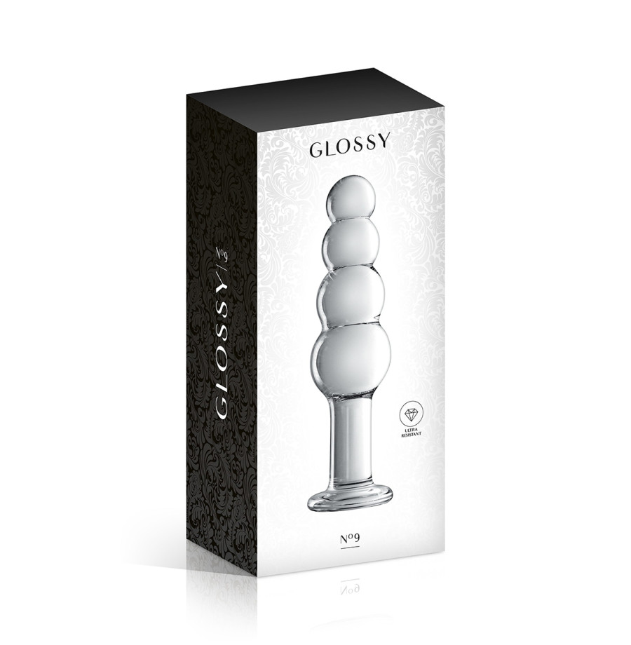 Gode verre Glossy Toys n°9 Clear Gode verre Glossy Toys n°9 Clear